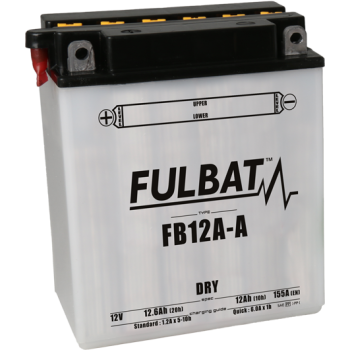 Akumulator Fulbat YB12A-A DRY FB12A-A 12V 12.6Ah 155A